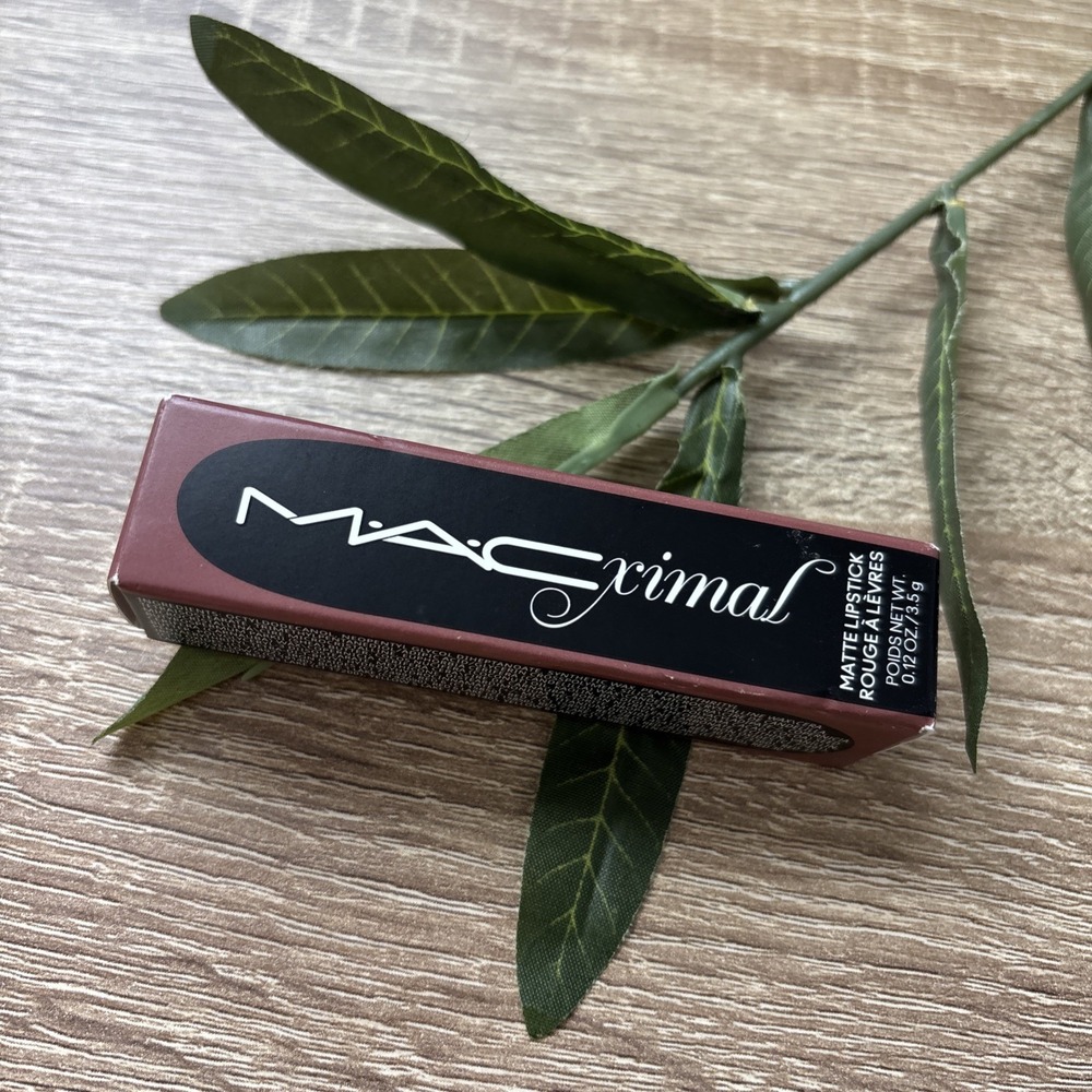 M.A.C Macximal Matte Lipstick - 669 Warm Teddy - 0.12 oz / 30.5 g - New in Box